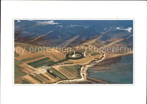 Leuchtturm Lighthouse Ile d Oleron Saint Denis Phare Chassiron Fliegeraufnahme Kat. Gebaeude