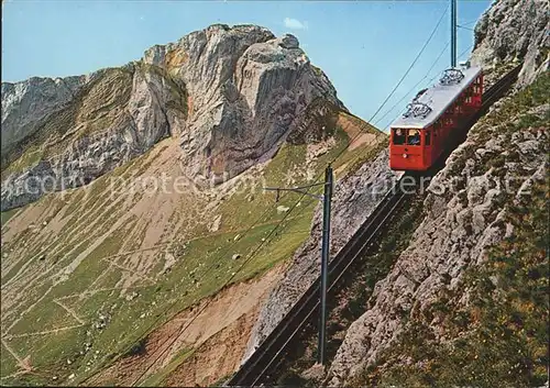 Zahnradbahn Pilatus  Kat. Bergbahn