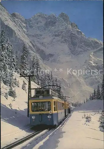 Zugspitzbahn Zahnradbahn Zugspitze  Kat. Eisenbahn