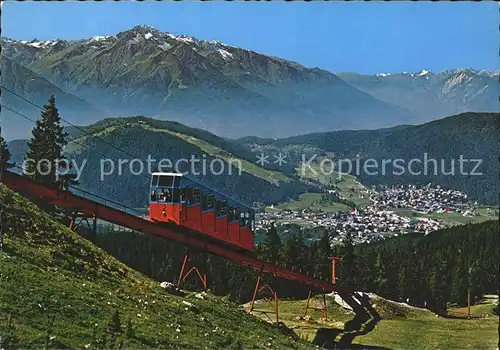Zahnradbahn Rosshuette Seefeld Tirol Hocheder Inntal Kat. Bergbahn