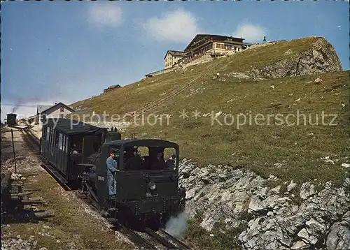 Bergbahn Schafberg Gipfel  Kat. Bergbahn