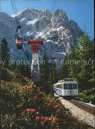 Zugspitzbahn Zahnradbahn Seilbahn Zugspitze Kat. Eisenbahn