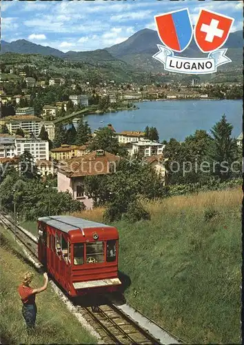 Zahnradbahn Lugano Paradiso  Kat. Bergbahn