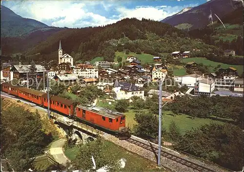 Eisenbahn Fiesch Furka Oberalp Bahn  Kat. Eisenbahn