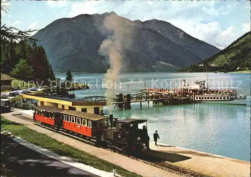 Zahnradbahn Achensee Dampfer  Kat. Bergbahn