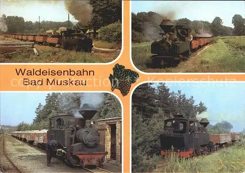 Lokomotive Waldeisenbahn Bad Muskau Kat. Eisenbahn