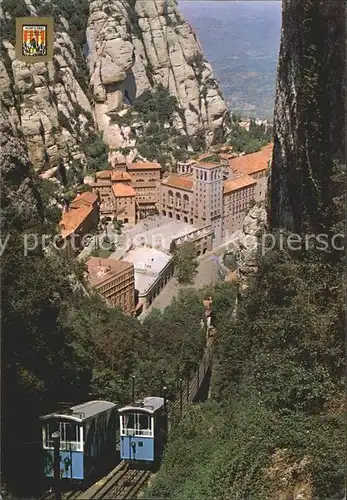 Zahnradbahn Montserrat Funicular Sant Joan Kat. Bergbahn