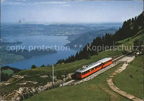 Zahnradbahn Vitznau Rigi Bahn Rigi Staffel Zugersee Kat. Bergbahn
