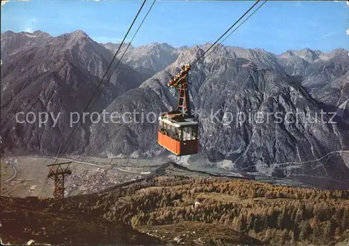 Seilbahn Venet Zams Tirol Kat. Bahnen