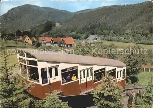 Zahnradbahn Oberweissbach Talstation Obstfelderschmiede  Kat. Bergbahn