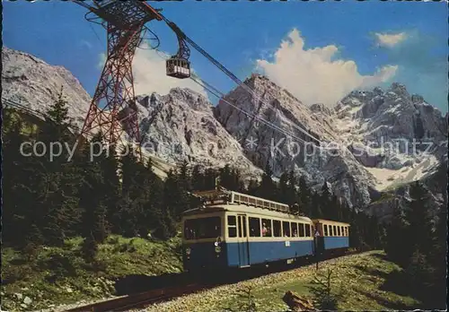 Zugspitzbahn Zahnradbahn Seilbahn Zugspitze Kat. Eisenbahn