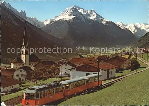Eisenbahn Stubaitalbahn Telfes Pinistal Habicht Stubaier Gletscher Kat. Eisenbahn