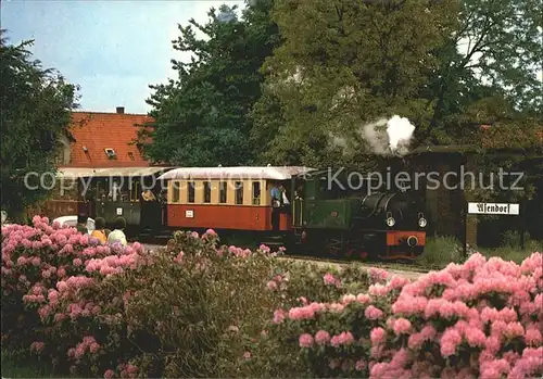 Liliputbahn Lokomotive Hoya Bahnhof Asendorf Eisenbahn Museum  Kat. Eisenbahn