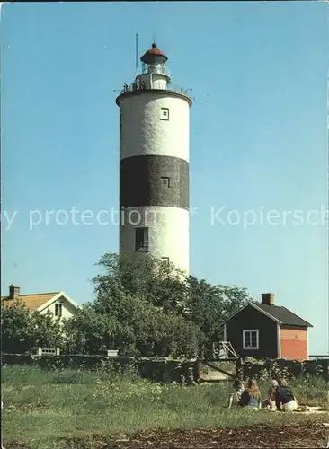 Leuchtturm Lighthouse Laenge Han oeland  Kat. Gebaeude