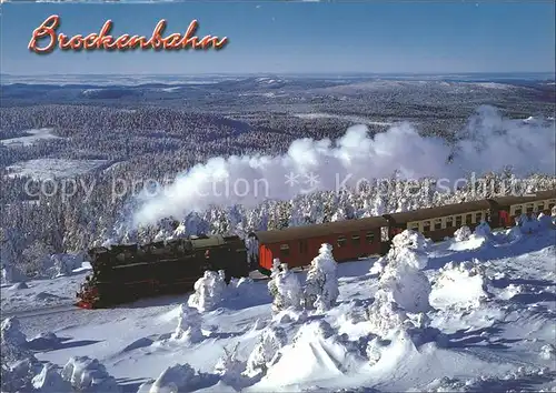 Brockenbahn  Kat. Bergbahn