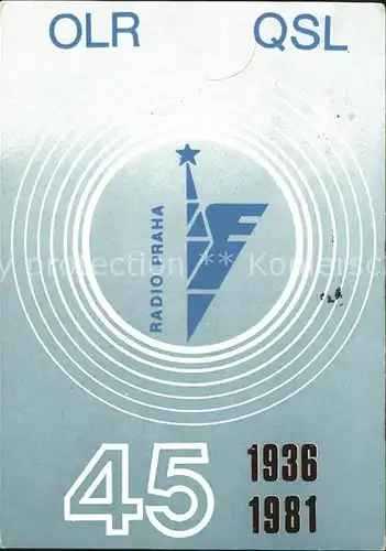Radio Radio Praha 45 Jahre Kat. Technik