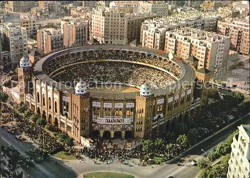 Stierkampf Plaza de Toros Monumental Barcelona Fliegeraufnahme Kat. Sport