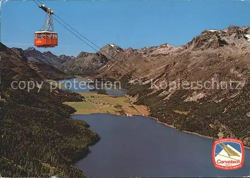 Seilbahn Corvatsch Oberengadiner Seen Kat. Bahnen