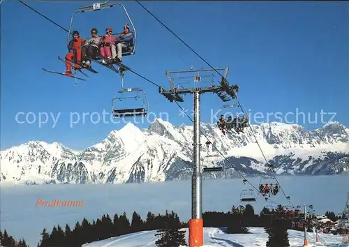 Sessellift Prodkamm Flumserberg Kat. Bahnen