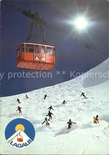 Seilbahn Piz Lagalb Skifahren  Kat. Bahnen
