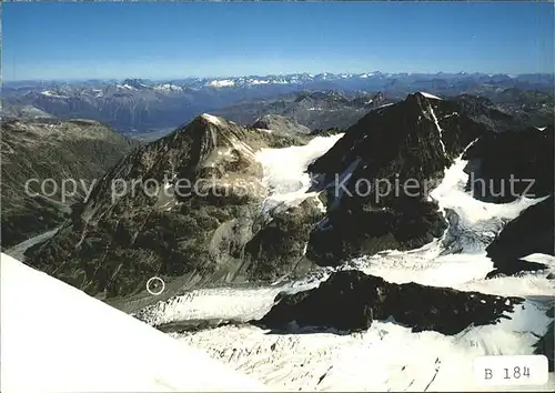 Gletscher Piz Tschierva Piz Morteratsch  Kat. Berge
