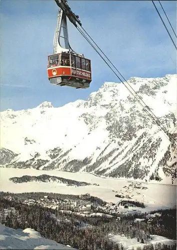 Seilbahn Sils Engadin Furtschellas  Kat. Bahnen