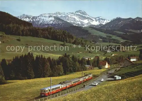 Eisenbahn Appenzellerbahn Saentis  Kat. Eisenbahn