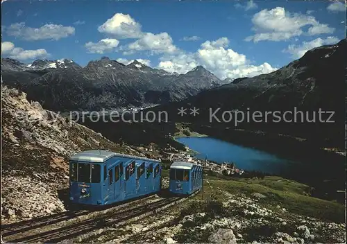 Zahnradbahn St. Moritz Corvigliabahn Kat. Bergbahn