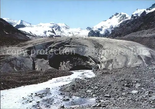 Gletscher Morteratschgletscher Piz Palue Bellavista Piz Bernina  Kat. Berge