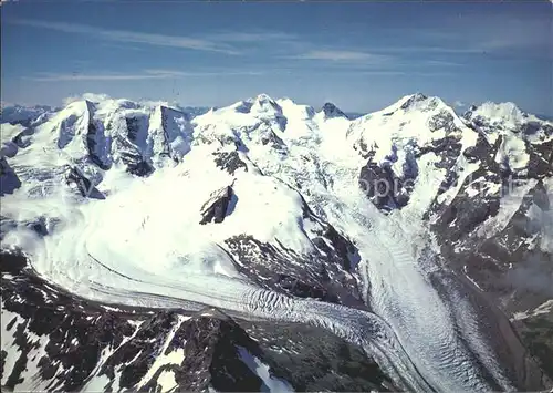 Gletscher Bernina Massiv Kat. Berge
