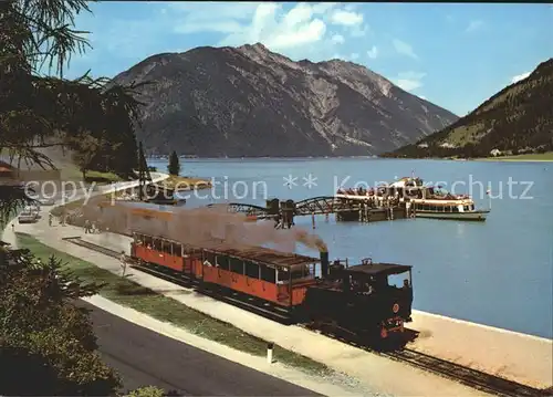 Zahnradbahn Achensee Schiffstation Seespitz  Kat. Bergbahn