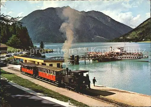 Zahnradbahn Achensee Dampfer  Kat. Bergbahn