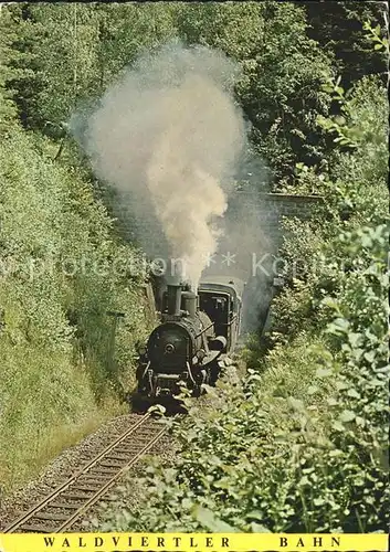 Lokomotive Waldviertler Bahn  Kat. Eisenbahn