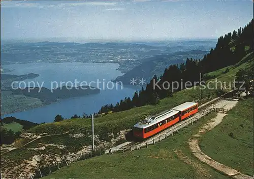 Zahnradbahn Vitznau Rigi Bahn Rigi Staffel Zugersee  Kat. Bergbahn