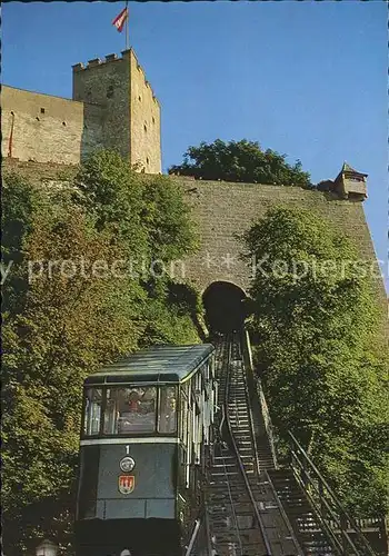 Zahnradbahn Hohensalzburg Salzburg  Kat. Bergbahn