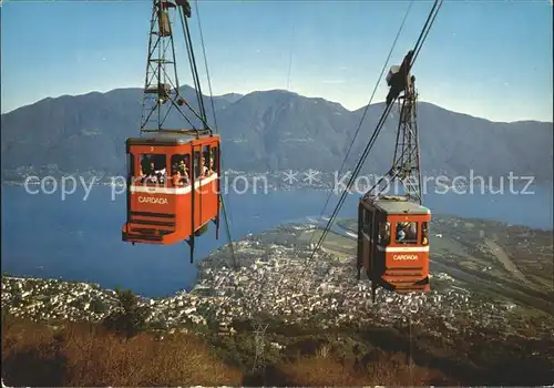 Seilbahn Locarno Cardada Kat. Bahnen