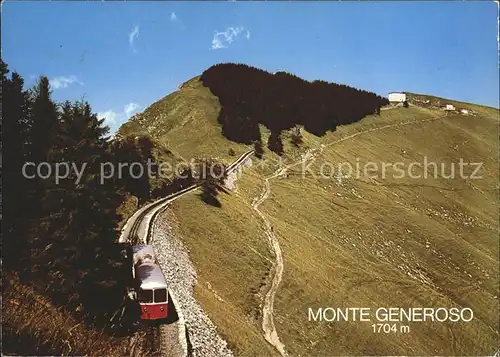 Zahnradbahn Monte Generoso Kat. Bergbahn
