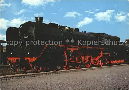 Lokomotive Schnellzug Lokomotiven 03001 Radebeul Kat. Eisenbahn