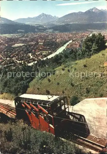 Zahnradbahn Hungerburgbahn Innsbruck Serles Nockspitze Kat. Bergbahn
