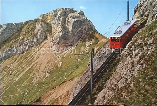 Zahnradbahn Pilatus  Kat. Bergbahn