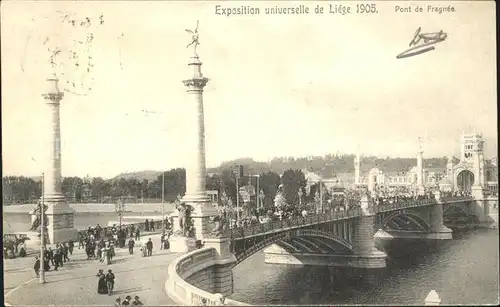 Exposition Universelle Liege 1905 Pont de Fragnee Kat. Expositions