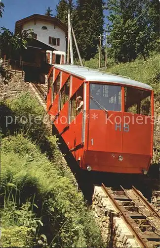 Zahnradbahn Interlaken Station Harderkulm  Kat. Bergbahn