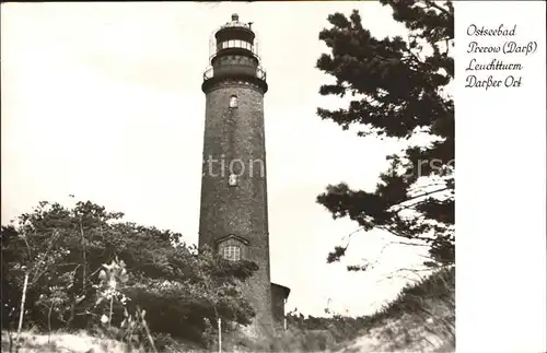 Leuchtturm Lighthouse Darsser Ort Prerow Kat. Gebaeude