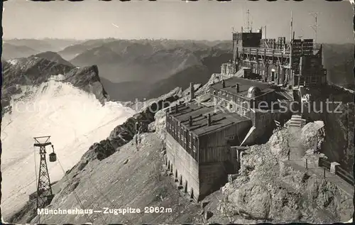 Seilbahn Muenchnerhaus Zugspitze Kat. Bahnen