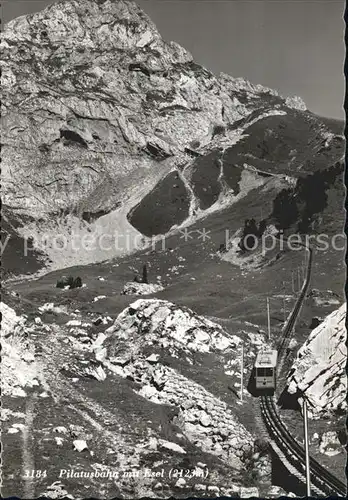 Zahnradbahn Pilatus Pilatusbahn Kat. Bergbahn