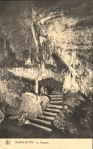 Hoehlen Caves Grottes Grottes de Han La Mosquee  Kat. Berge