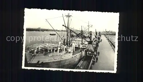 Motorschiffe MS Mar del Plata Antwerpen Kat. Schiffe