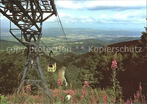 Seilbahn Schauinsland Schwarzwald  Kat. Bahnen