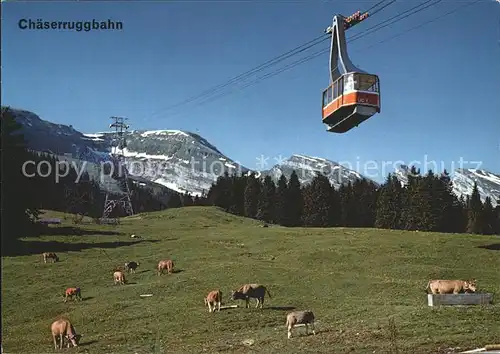 Seilbahn Chaeserrugg Unterwasser Iltios Churfirsten  Kat. Bahnen