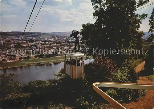 Seilbahn Bergstation Weisshaus Trier Mosel Kat. Bahnen